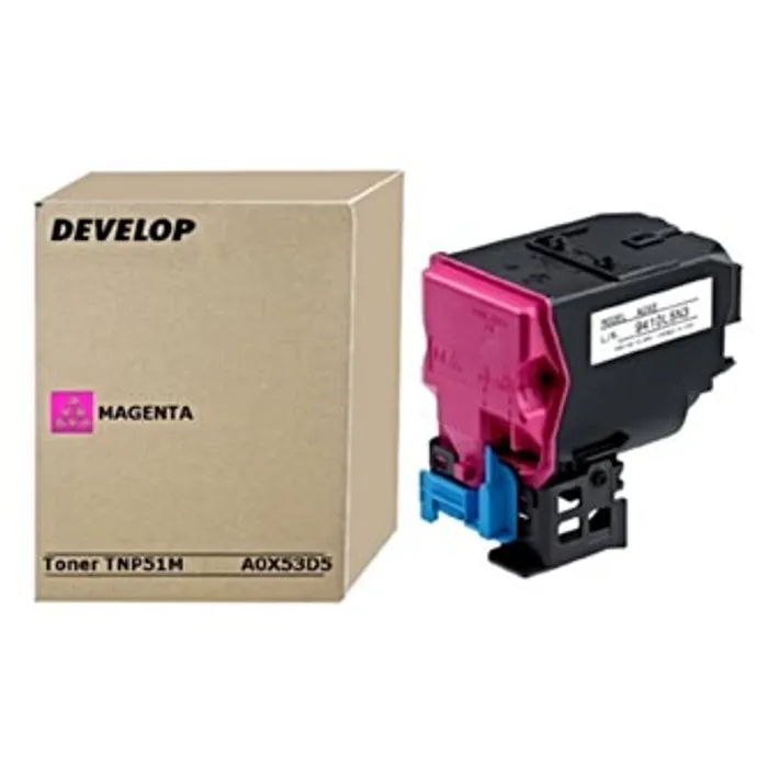 Termék főképe Develop originální toner A0X53D5, magenta, 5000str., TNP51M, Develop Ineo +3110, O