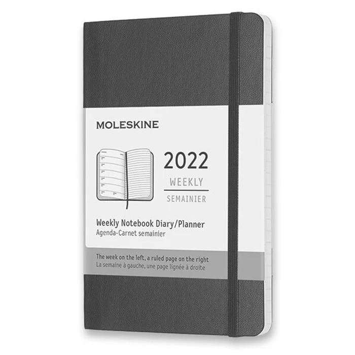 Termék főképe Diář Moleskine 2022 - měkké desky černý