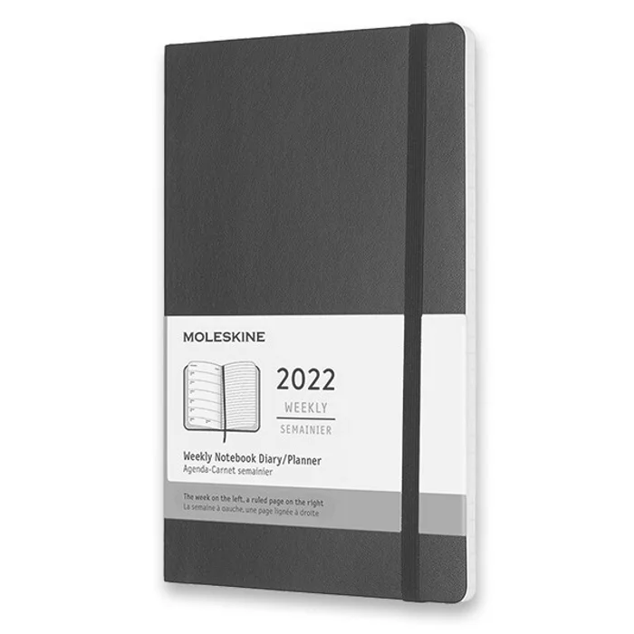 Termék főképe Diář Moleskine 2022 - měkké desky černý