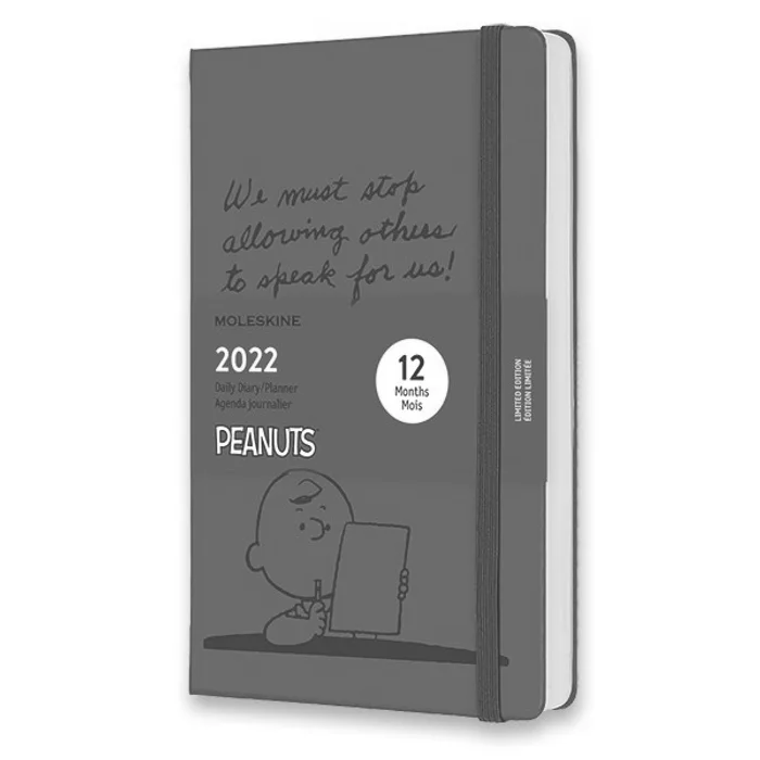 Termék főképe Diář Moleskine 2022 Peanuts - tvrdé desky L, denní, červený