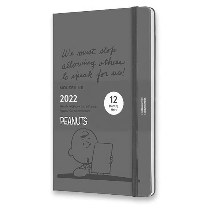 Termék főképe Diář Moleskine 2022 Peanuts - tvrdé desky L, týdenní,červený