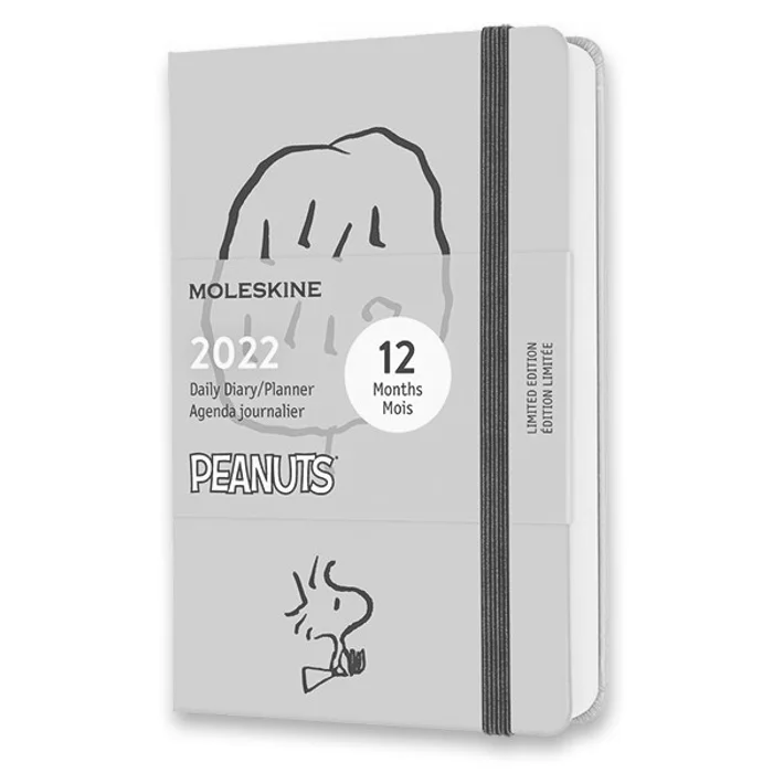 Termék főképe Diář Moleskine 2022 Peanuts - tvrdé desky S, denní, žlutý