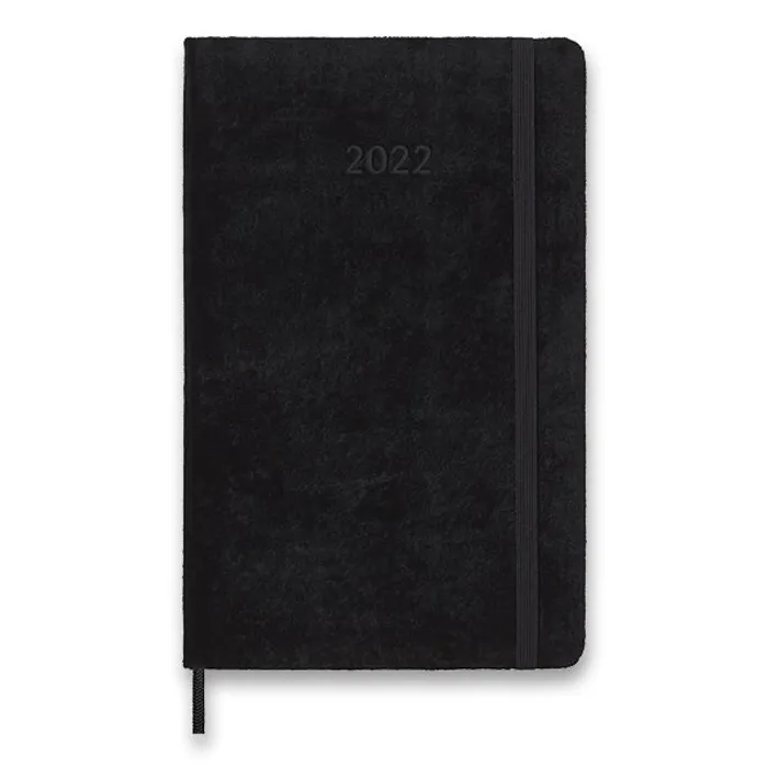 Termék főképe Diář Moleskine 2022 Velvet tvrdé desky L, týdenní, černý