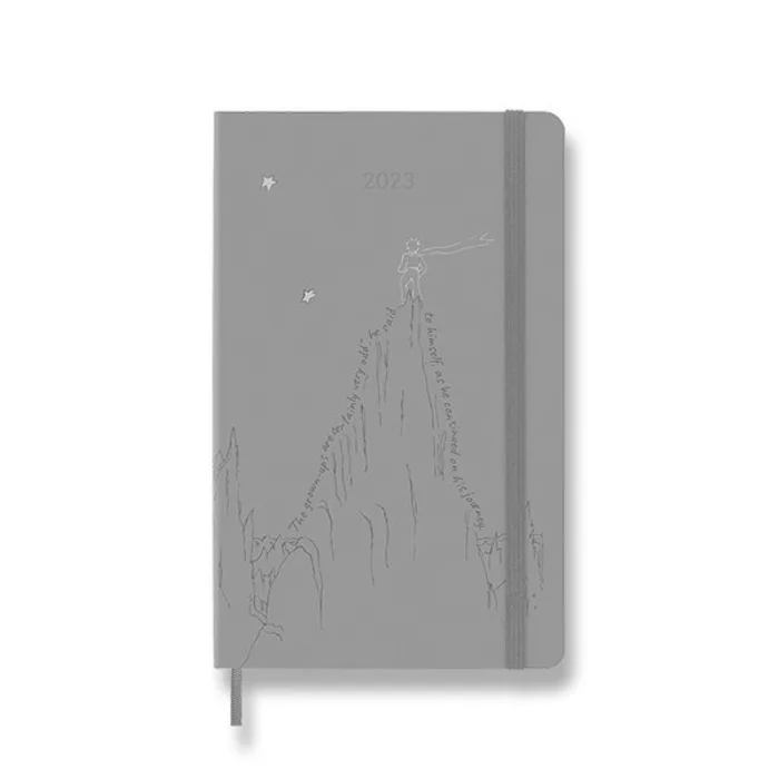 Termék főképe Diář Moleskine 2023 Le Petit Prince Mountain, tvrdé desky L, týdenní, modrý