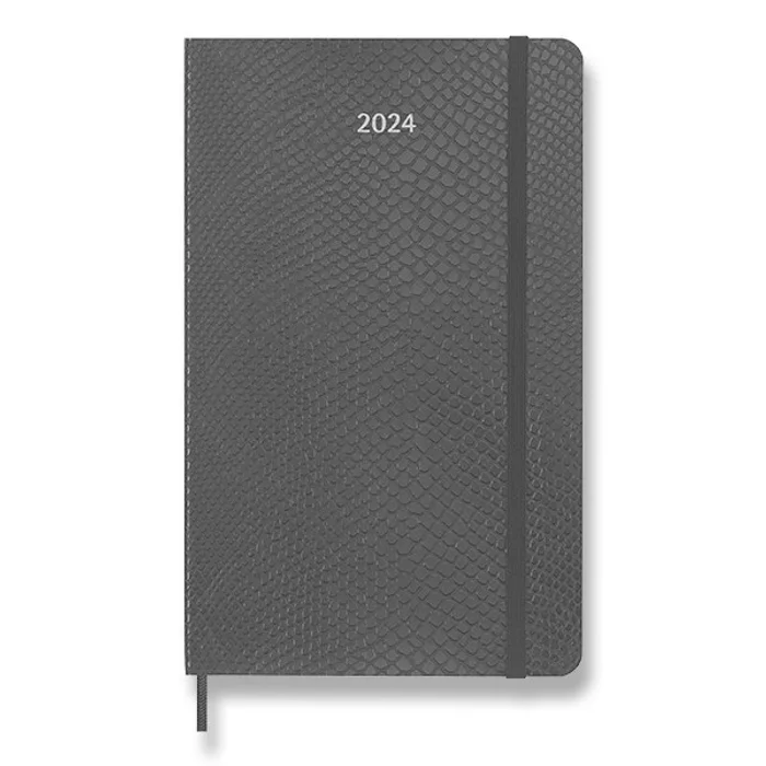 Termék főképe Diář Moleskine Precious & Ethical 2024 L, týdenní, černý, veganská kůže