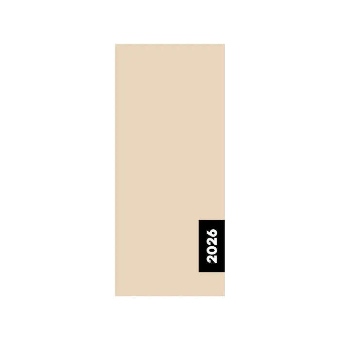 Termék főképe Diář PVC měsíční 2026 Beige