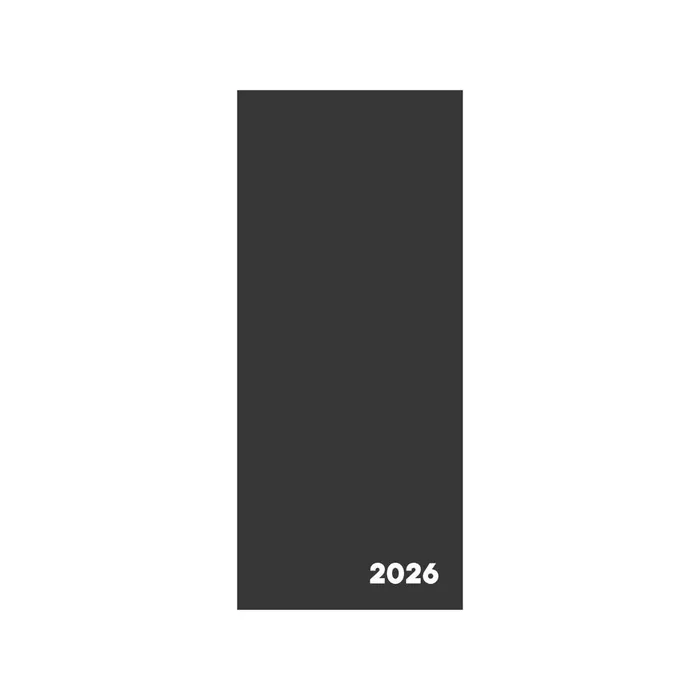 Termék főképe Diář PVC měsíční 2026 Black