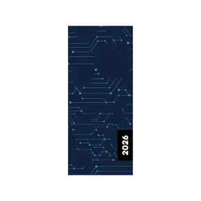 Diář PVC měsíční 2026 Technic