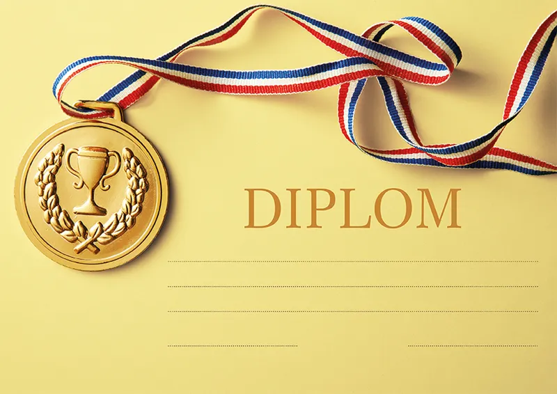 Termék főképe Diplom A4 Medaile