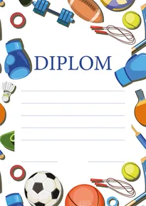 Diploma A5 Sportjátékok