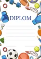 Diploma A5 Sportjátékok