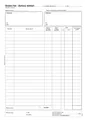 Dodací list - daňový doklad A4 PT150