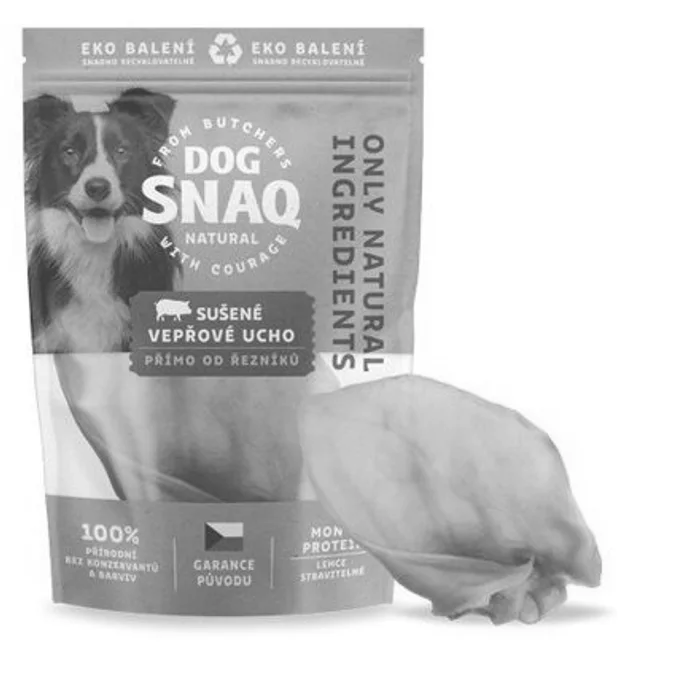 Termék főképe DOG SNAQ vepřové ucho sušené 1 ks