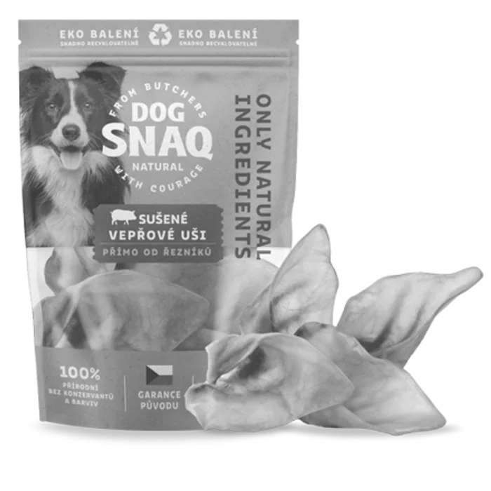 Termék főképe DOG SNAQ vepřové ucho sušené 4 ks