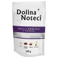 DOLINA NOTECI PREMIUM nyúl áfonyával táska kutyáknak 500 g