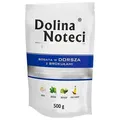 DOLINA NOTECI PREMIUM tőkehal brokkolis tasakkal kutyáknak 500 g