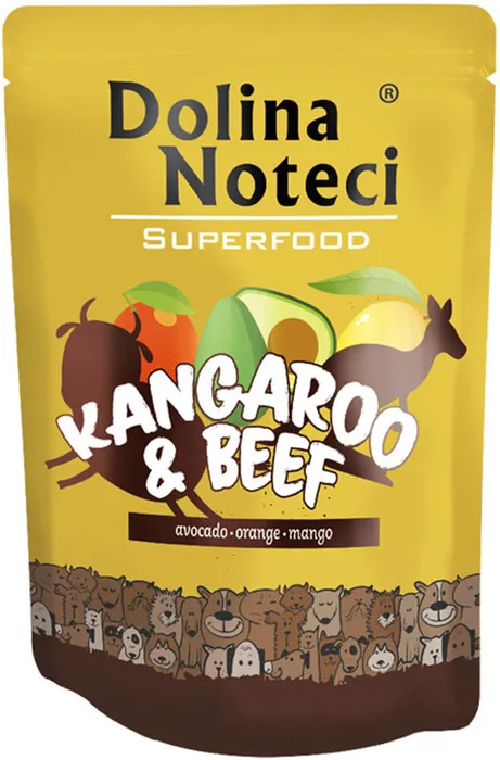 Termék főképe DOLINA NOTECI SUPERFOODS klokan a hovězí kapsička pro psy 300 g