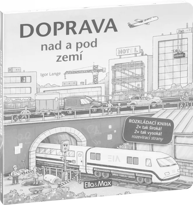 Termék főképe DOPRAVA NAD A POD ZEMÍ – Velkoformátová rozkládací kniha