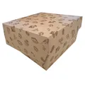 KRAFT tortadoboz motívummal 28x28x11 cm [50 db]
