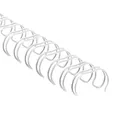 Dróttüskék 2:1 - 19mm - fehér - 60 db