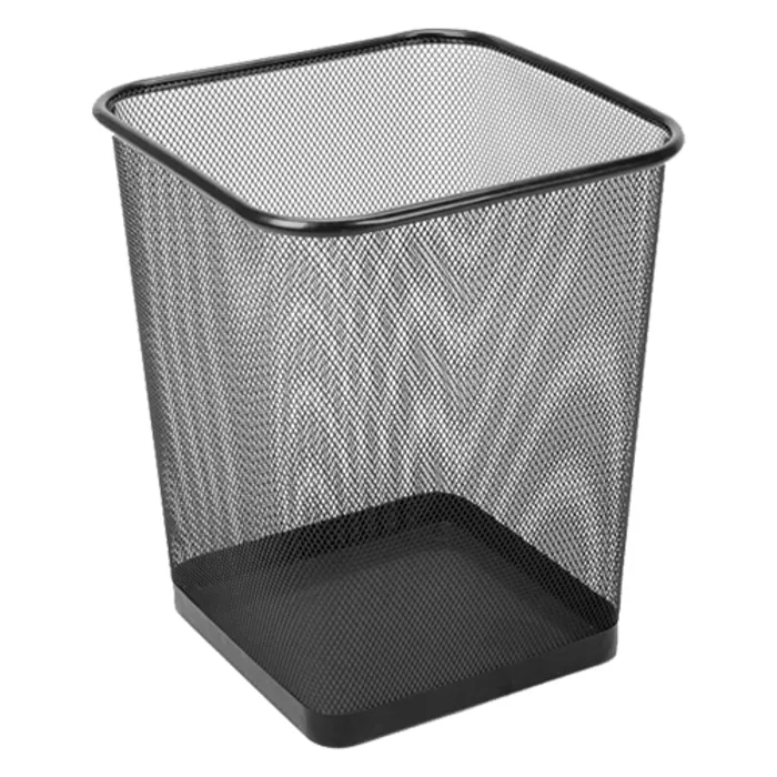 Termék főképe Drátěný koš hranatý, černý 20l