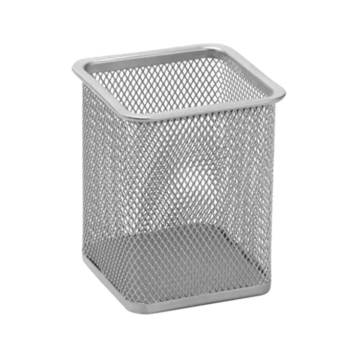 Termék főképe Drátěný stojan na pera hranatý, stříbrný