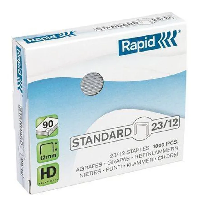 Termék főképe Drátky do sešívačky Rapid Standard 23/12, RAPID