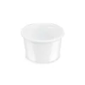 Dresszinges tál fehér átmérő 46mm 30 ml (PP) [50 db]