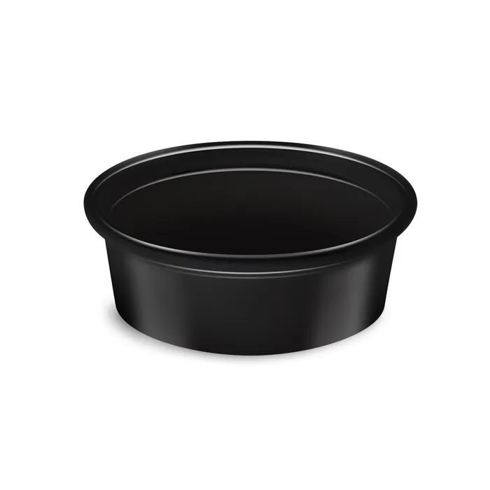 Termék főképe Dresinková miska (PP) černá průměr 70mm 50ml [50 ks]