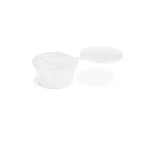 Öntetes tálka (PP) egybefedeles átlátszó átmérő 50mm 30ml [100 db]