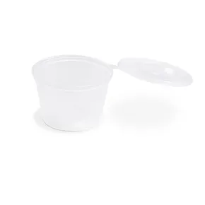 Öntetes tálka (PP) egybefedeles átlátszó átmérő 70mm 120ml [50 db]