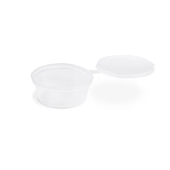 Termék főképe Dresinková miska (PP) s víčkem průhledná průměr 70mm 60ml [100 ks]