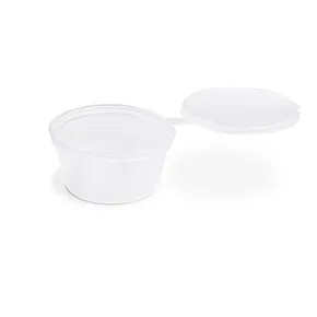 Öntetes tálka (PP) egybefedeles átlátszó átmérő 70mm 80ml [50 db]