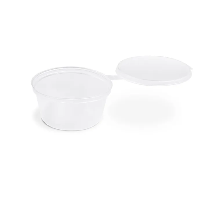 Termék főképe Dresinková miska (PP) s víčkem průhledná průměr 70mm 80ml [50 ks]