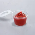 Öntetes tálka (PP) egybefedeles átlátszó átmérő 70mm 80ml [50 db]