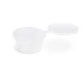 Öntetes tálka (PP) egybefedeles átlátszó átmérő 70mm 80ml [50 db]