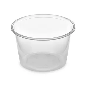 Dresszinges tál átlátszó 100 ml (PP) [50 db]
