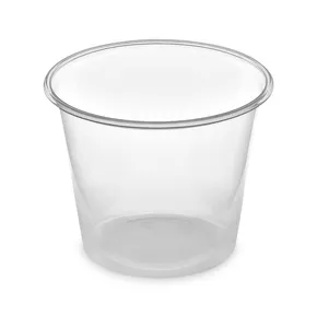 Dresszinges tál átlátszó 125 ml (PP) [50 db]
