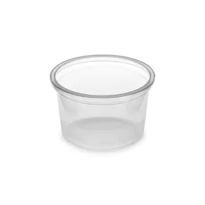 Dresszinges tál átlátszó átmérő 46mm 30 ml (PP) [50 db]