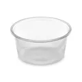 Dresszinges tál átlátszó 80 ml (PP) [50 db]