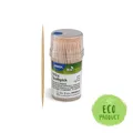 Fogpiszkáló fa átmérő 2 x 65mm tartóban [190 db]