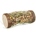 Következő termékkép Fa torony hegyi réti szénával 13x17x13 cm 110 g