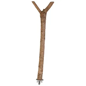 Fa sügér Y fém ketrectartóval 35cm/18mm