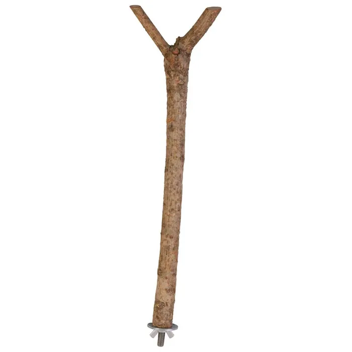 Termék főképe Dřevěné bidýlko Y s kovovým úchytem do klece 35cm/18mm
