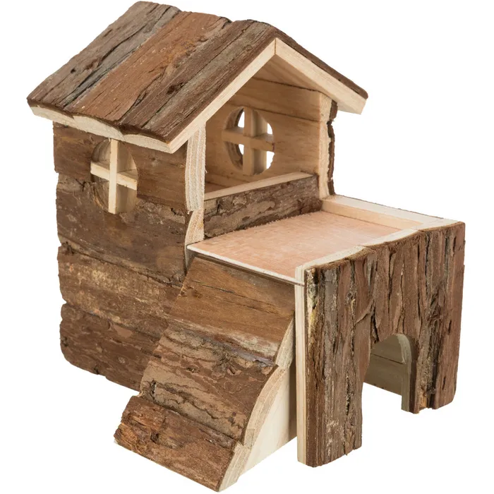 Termék főképe Dřevěný domek BJORK pro křečky, 2 místnosti 15 x 15 x 16 cm