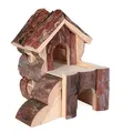 Következő termékkép BJORK faház hörcsögöknek, 2 szoba 15 x 15 x 16 cm
