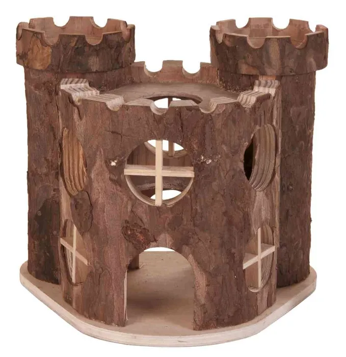 Termék főképe Dřevěný hrad MATTI pro hlodavce 17x15x12cm TRIXIE