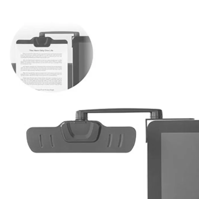 Termék főképe Držák dokumentů na monitor, černý, ABS