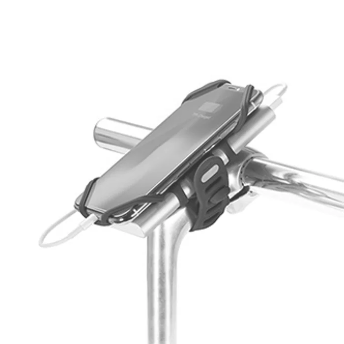 Termék főképe Držák mobilu a powerbanky Bone Bike Tie 3 Pro Pack, na kolo, nastavitelná velikost, černý