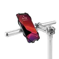 Bone Bike Tie 3 mobiltelefon tartó kerékpárhoz állítható méretű fekete 5,8-7,2 Silik